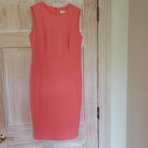 Calvin Klein, Peach/Coral Color, Size 6